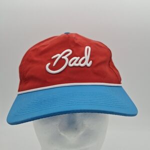 Bad Birdie Red and Blue Cap